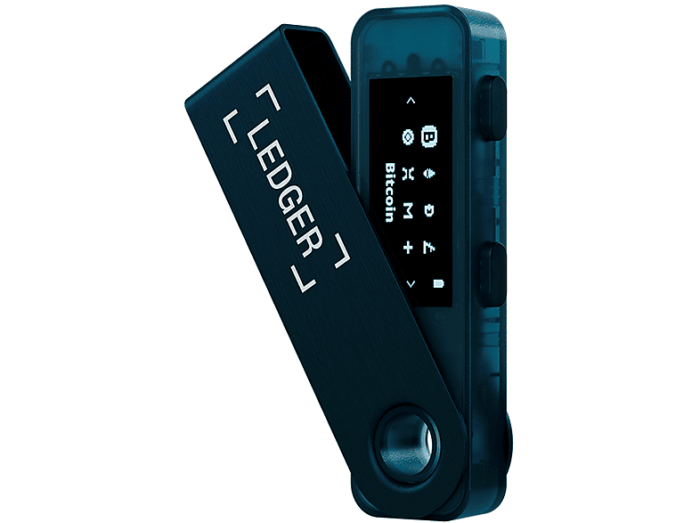 LEDGER Nano S Plus Safir Mavisi Kripto Donanım Cüzdanı