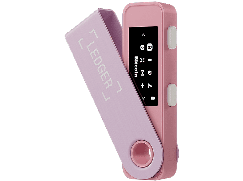 LEDGER Nano S Plus Pastel Pembe Kripto Donanım Cüzdanı