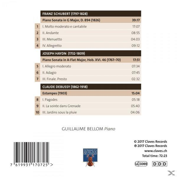 Guillaume Bellom - Guillaume Bellom,Klavier  - (CD)