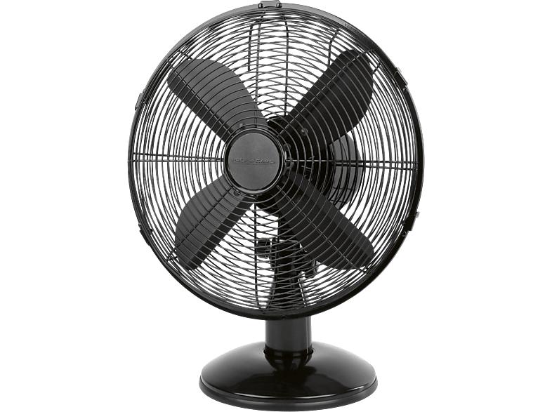 Profi Care PC-VL 3063 M Metall Ventilator Ø30cm Schwarz (35 Watt, schwenkbar, 3 Geschwindigkeitsstufen)