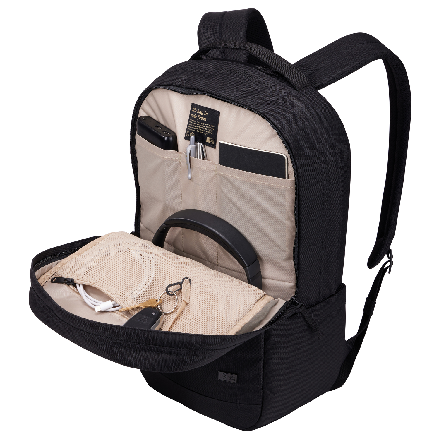 CASE LOGIC Rugzak Invigo Eco 15,6" Zwart (3205105)
