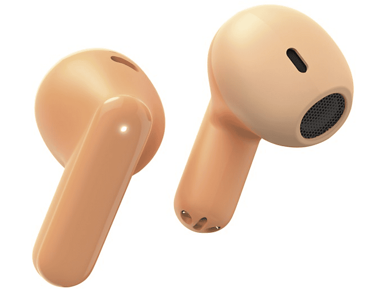 Hama Bluetooth-Kopfhörer "Freedom Light II", TWS, Earbuds, Sprachsteuerung, Orange; True Wireless Kopfhörer — Foto 4 von 5