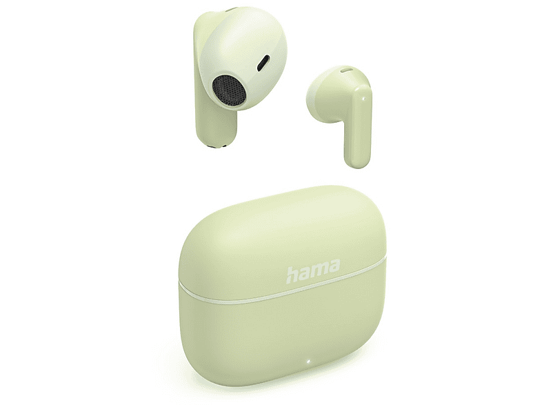 Hama Bluetooth-Kopfhörer "Freedom Light II", TWS, Earbuds, Sprachsteuerung, Grün; True Wireless Kopfhörer — Foto 4 von 5
