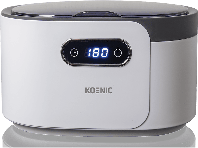 Koenic KUC 50525 Ultraschallreiniger, 50 Watt, Weiß