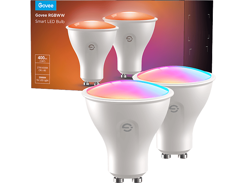 Govee RGBWW LED Bulb (2 Pack) GU10; LED Glühbirne