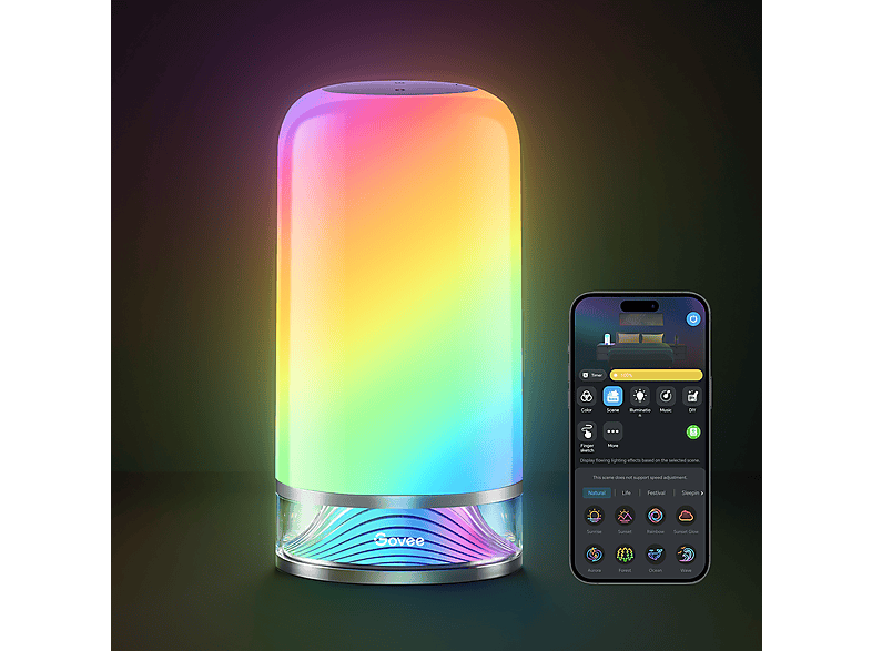 Govee RGBICWW Table Lamp; Tischlampe — Foto 2 von 5