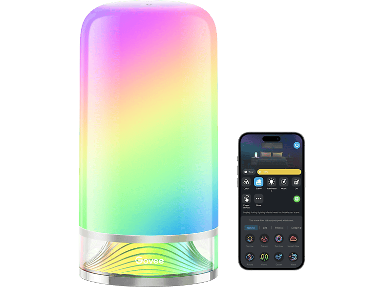Govee RGBICWW Table Lamp; Tischlampe