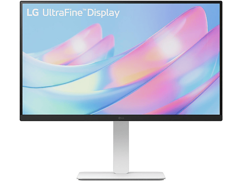 LG ELECTRONICS 27US550-W 27 Zoll Monitor, UHD 4K, 5 ms Reaktionszeit, 300 cd/m², 60 Hz, Weiß — Foto 5 von 5