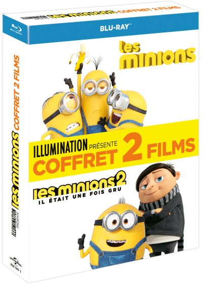 Le coffret DVD Les Minions 2 avec les Minions sur la couverture.