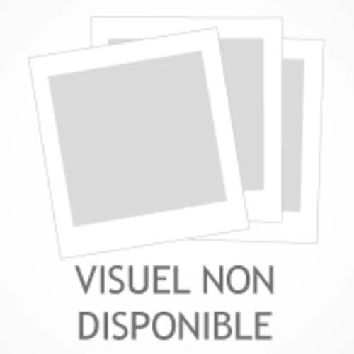 Three polaroid-style photos are stacked and angled, with text 'VISUEL NON DISPONIBLE' below.