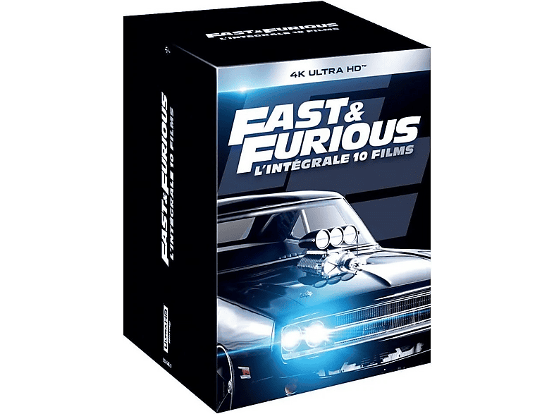 Universal Coffret : Fast & Furious 1 À 10 - 4k Ultra Hd