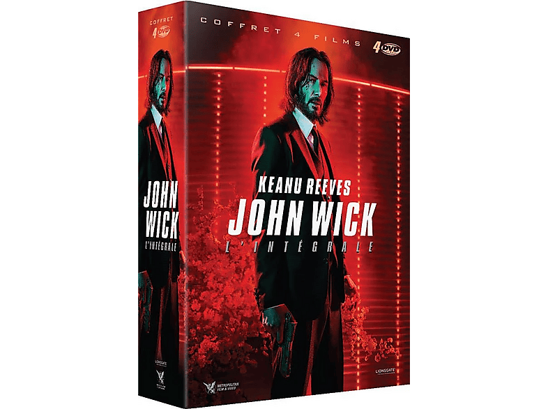 John Wick 1-4 DVD Boxset
