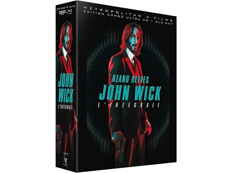 John Wick: Chapters 1-4 4K Ultra HD Blu-ray Boxset
