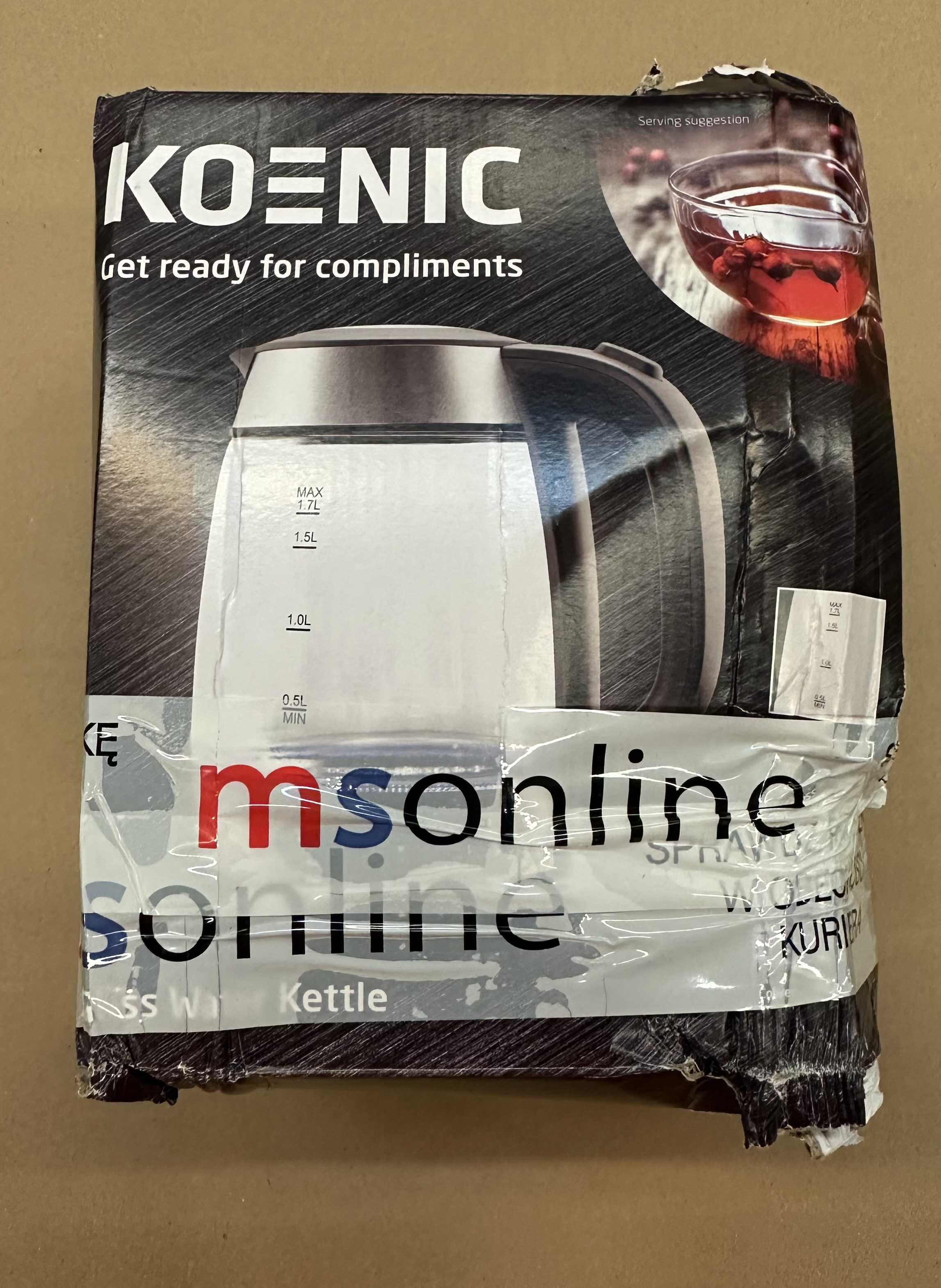 OUTLET - Czajnik bezprzewodowy KOENIC KWK 2220