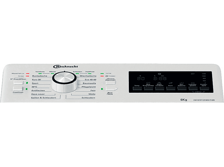 BAUKNECHT WMT Eco Star 626 A Waschmaschine (6 kg, 1151 U/Min., A)