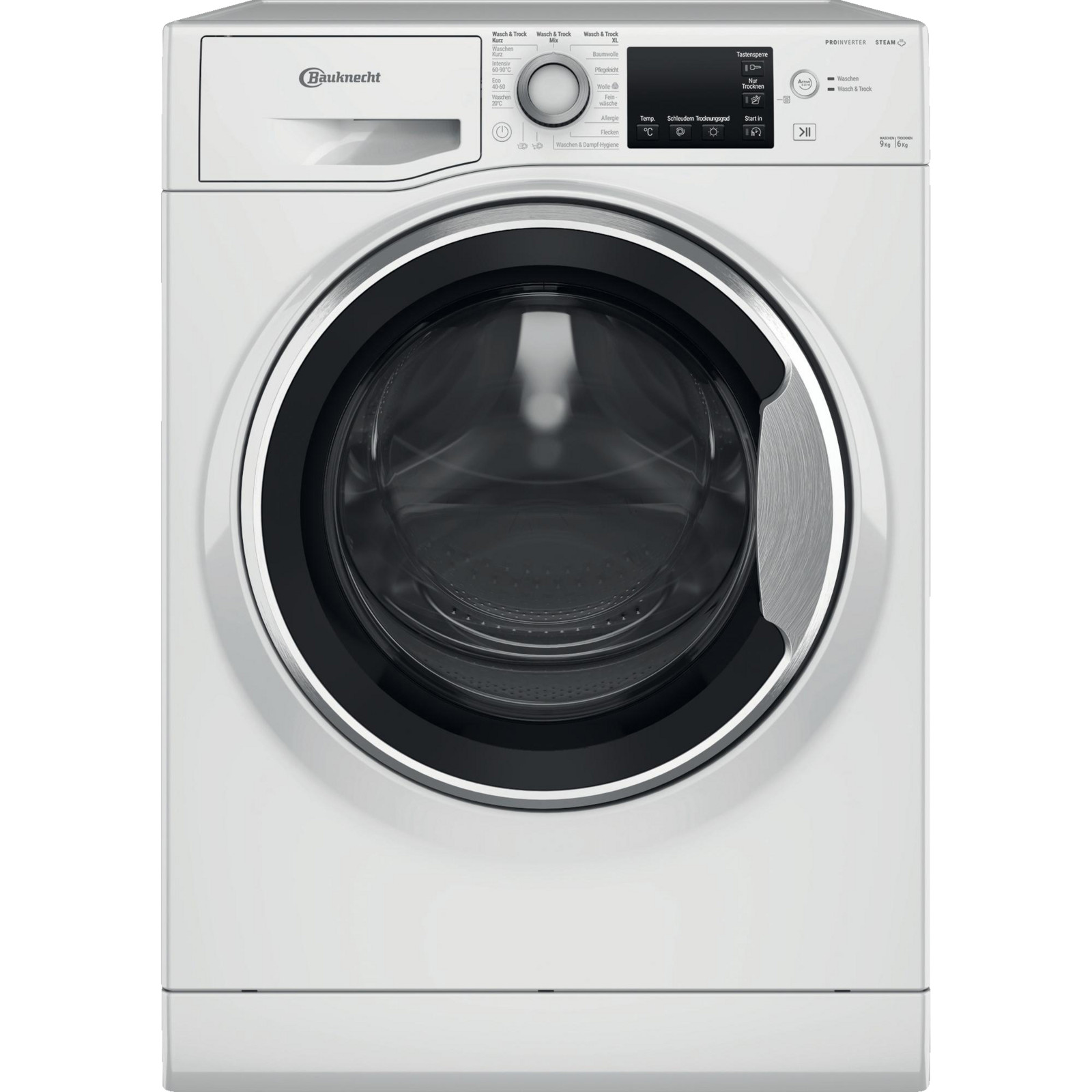 Варочное устройство BAUKNECHT WATK Sense 9614 C (9 кг / 6 кг, 1351 Ед/мин.)
