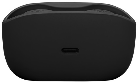 Czarna obudowa ładująca z portem USB-C.