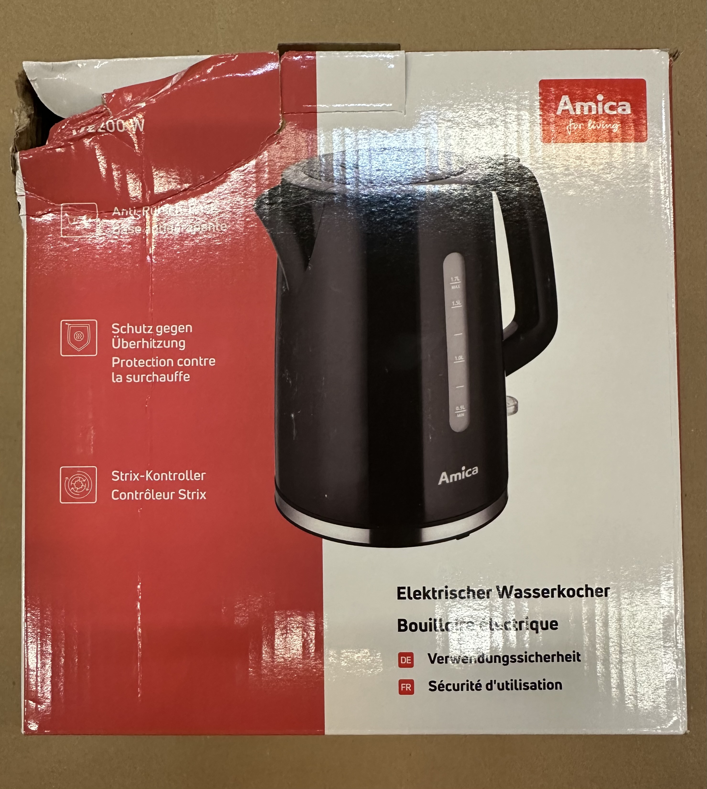 OUTLET - Czajnik AMICA KF 1012