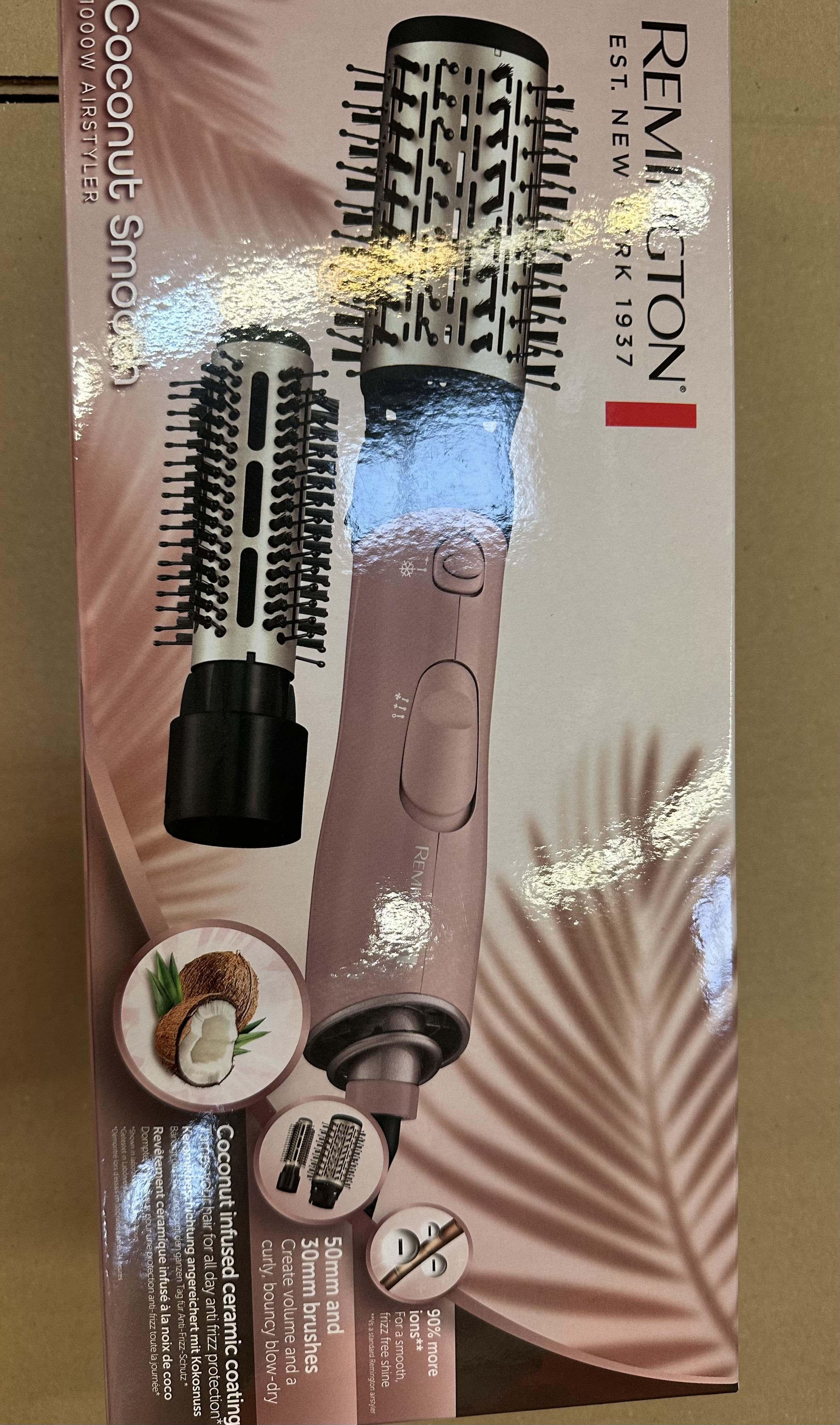 OUTLET - Lokówko-suszarka REMINGTON AS5901 Coconut Smooth