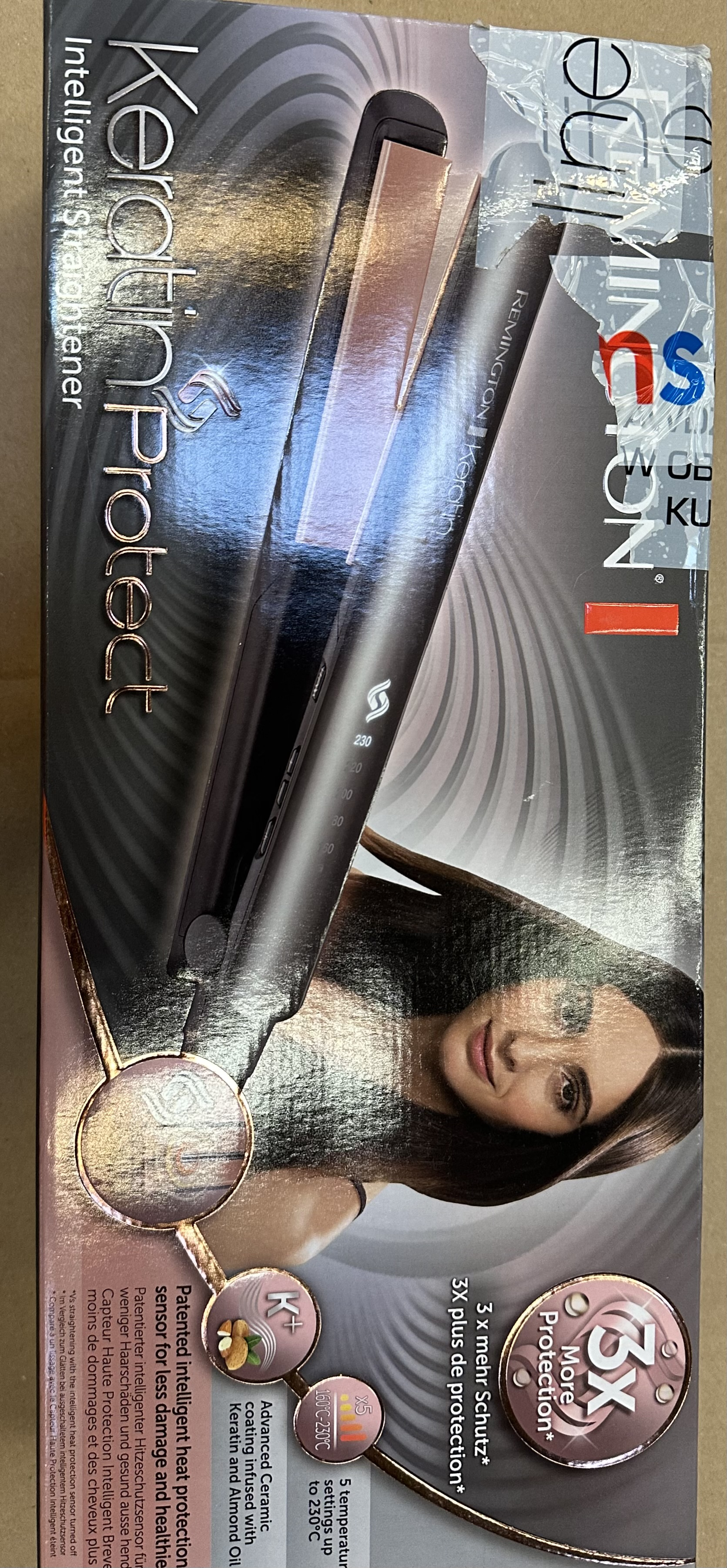 OUTLET - Prostownica REMINGTON S8598 Keratin Protect