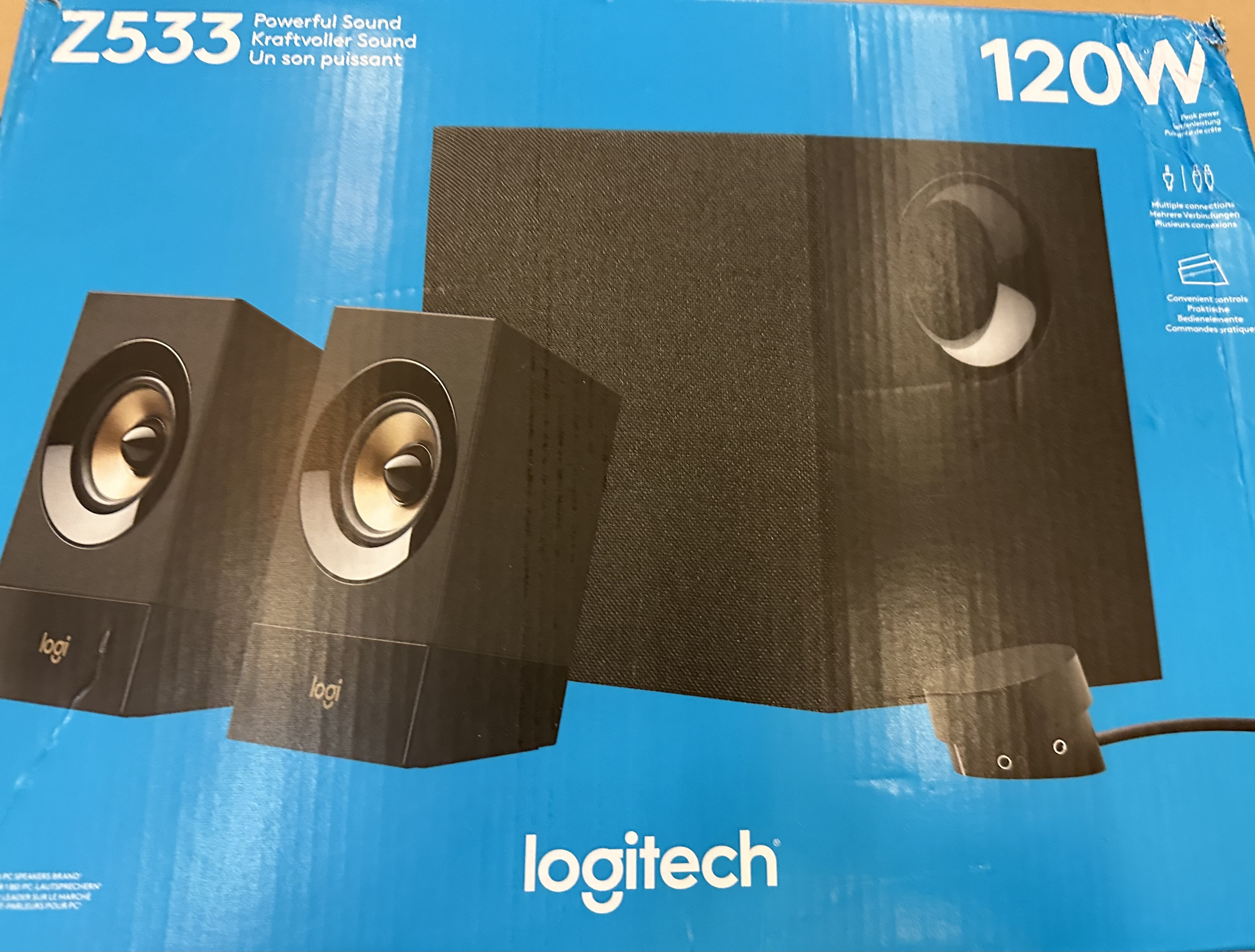 OUTLET - Głośniki LOGITECH Z533 Czarny