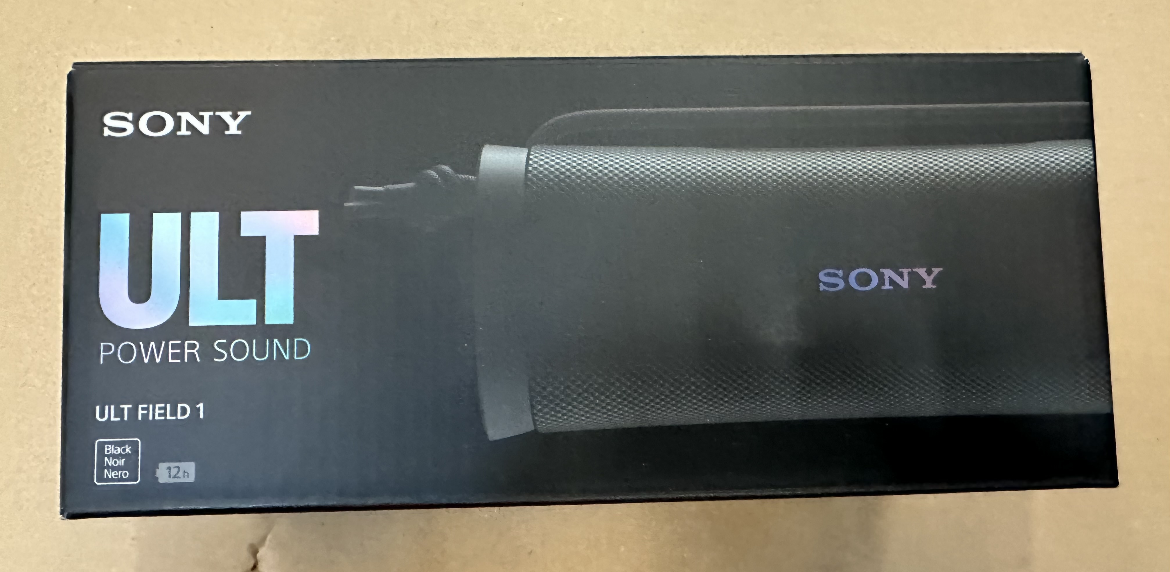 OUTLET - Głośnik Bluetooth SONY ULT FIELD 1 Czarny