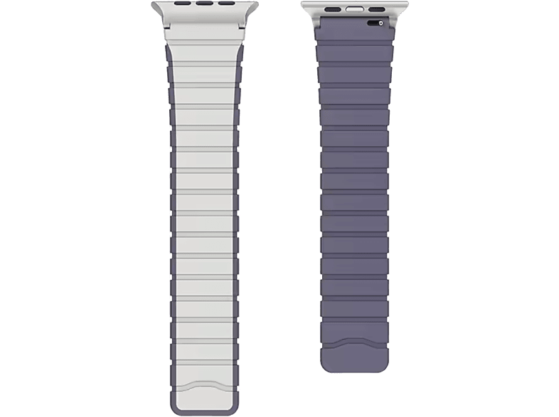 Piili Apple Watch 42-44-45-46-49 mm Sport Dual Akıllı Saat Kayışı Yeşil