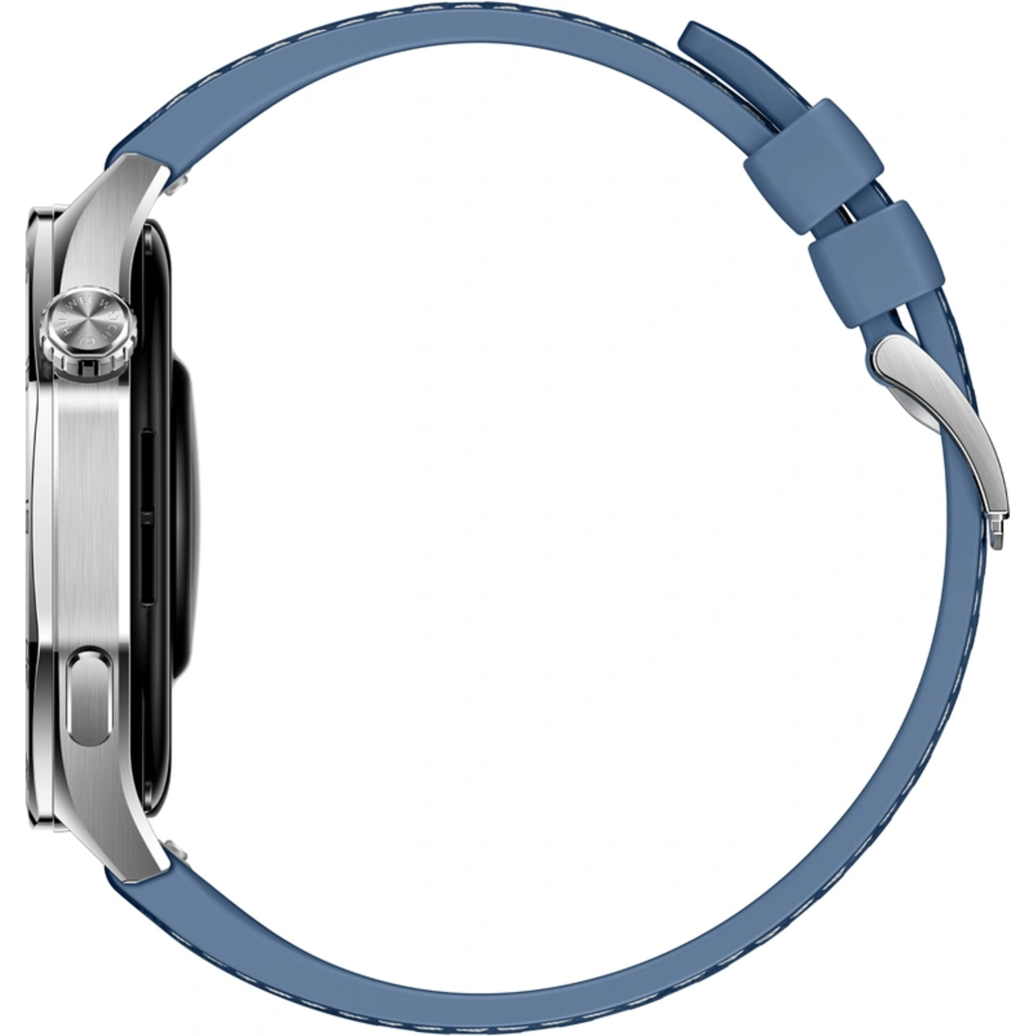 Une caméra portable stabilisée blanche et grise.