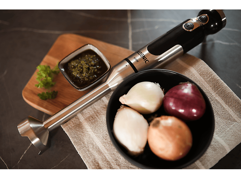 KOENIC KHB 80421 Stabmixer Schwarz/Edelstahl (800 Watt, 0.7 l)