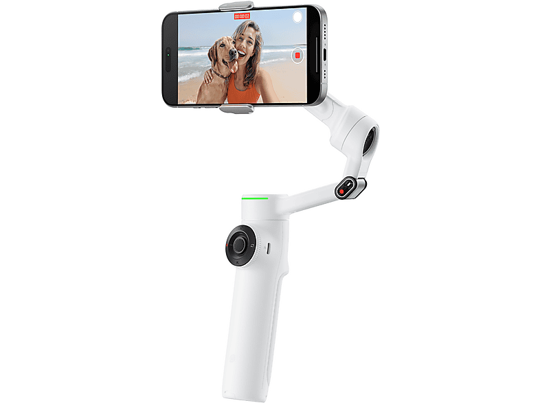 Insta 360 Flow 2 Pro, KI-Tracking-Gimbal, Weiß — Foto 5 von 5