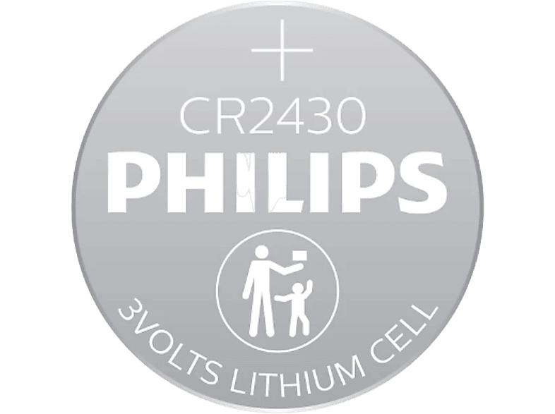 PHILIPS CR2430/00B Mini Düğme Pil 3Vx1