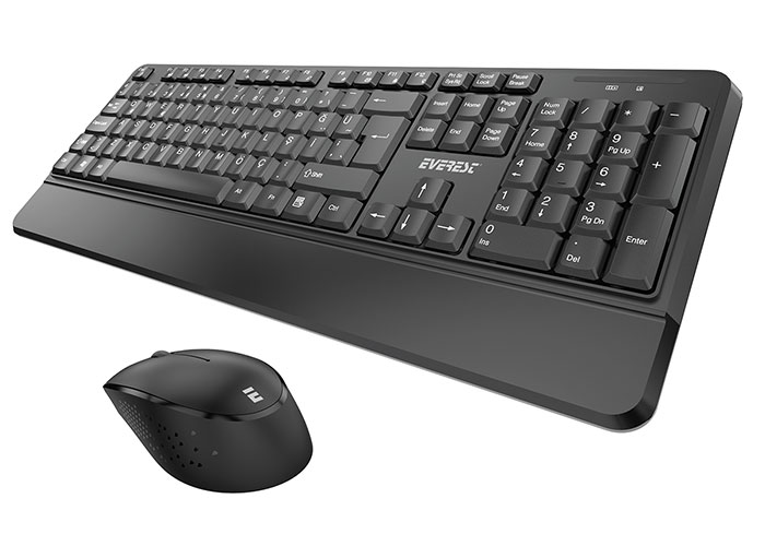 EVEREST KM-6176 Offical Kablosuz Combo Q Multimedia Klavye+Mouse