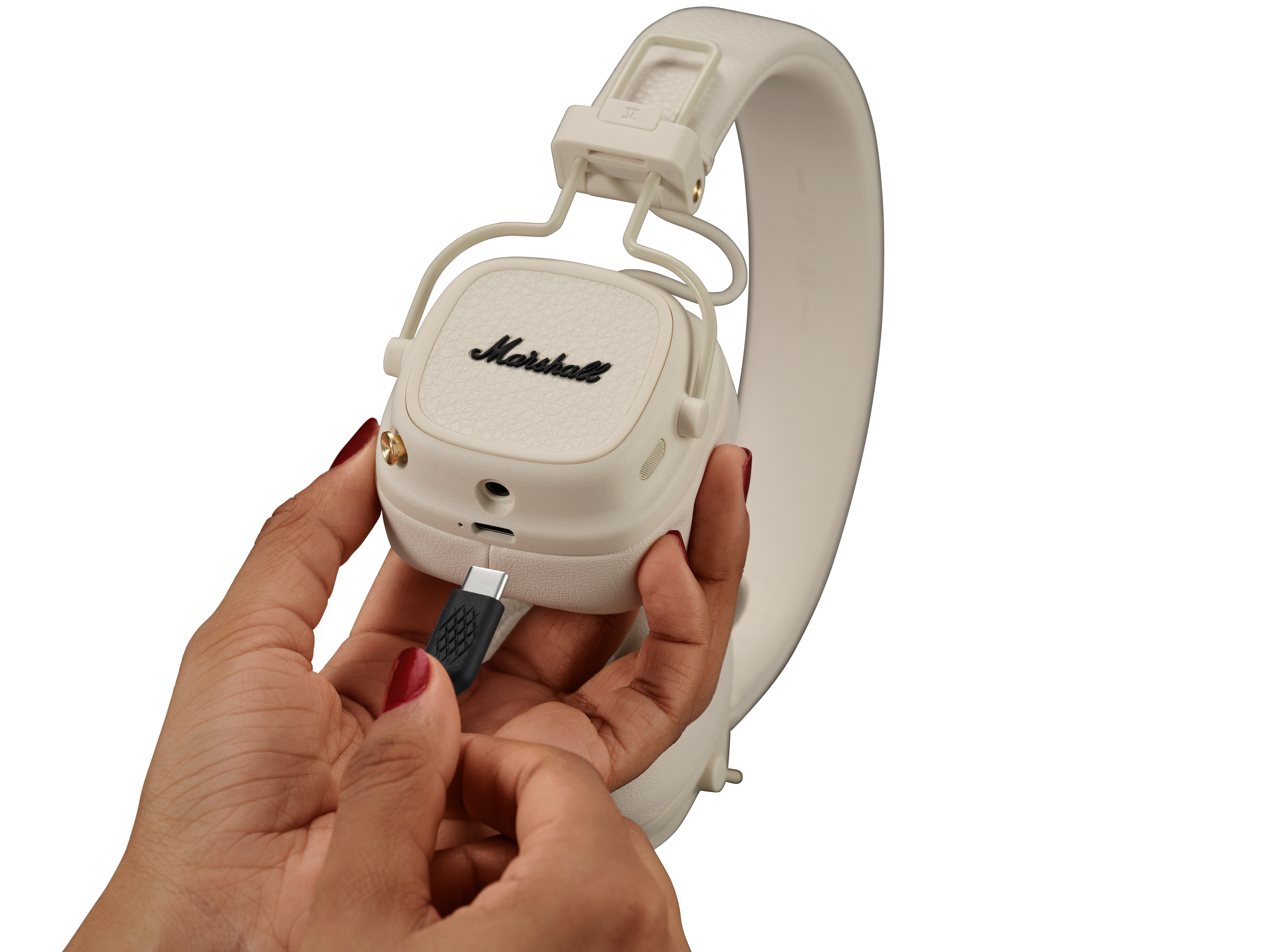 MARSHALL Major 5 Kablosuz Kulak Üstü Kulaklık Krem Fiyat & Özellik