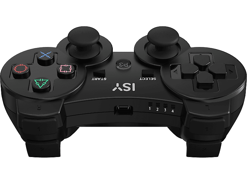 Thumbnail - ISY IC-4001 Wirleless, Controller für PS3, Schwarz
