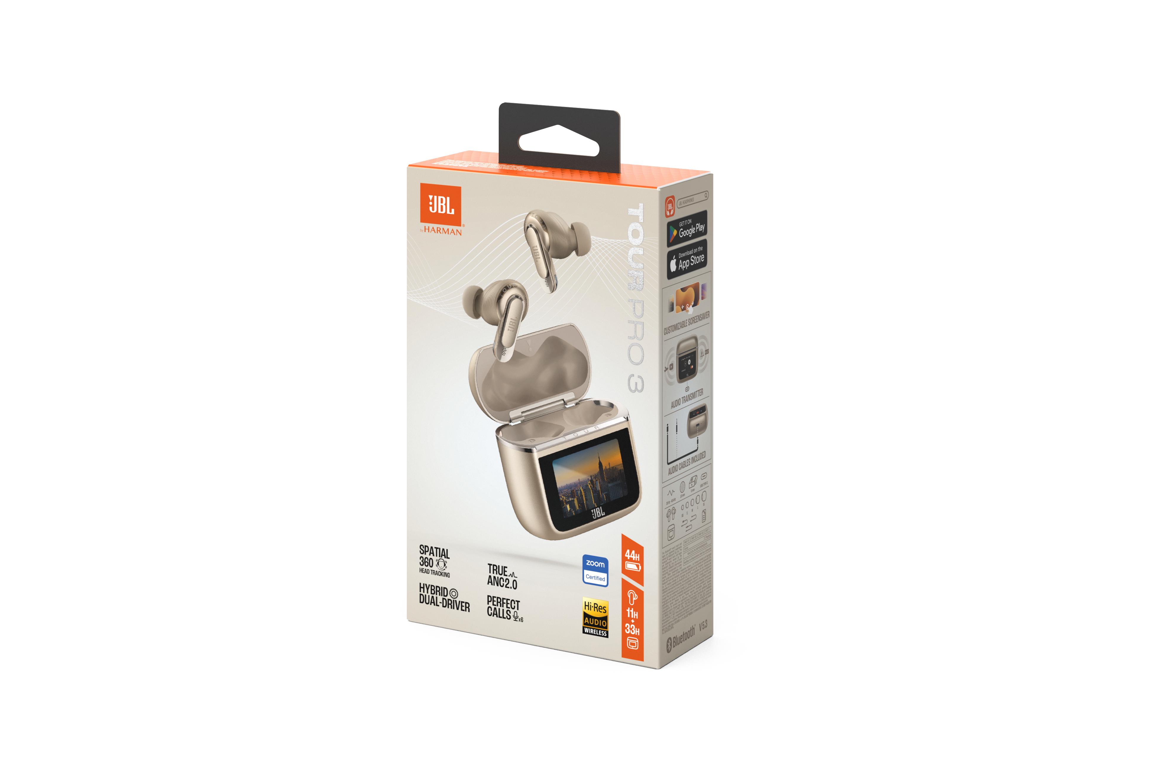 JBL Tour Pro 3 TWS Bluetooth Kulak İçi Kulaklık Latte Fiyat