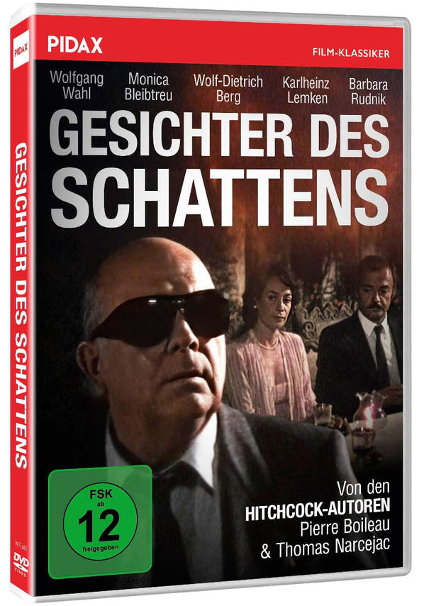 DVD-Cover mit Mann mit Sonnenbrille und zwei Personen im Hintergrund. Deutscher Titel.