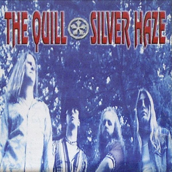 Cover des The Quill-Albums. Vier Männer mit langen Haaren stehen vor einem blau getönten Hintergrund.