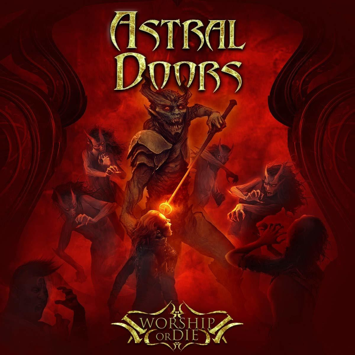 Astral Doors - WORSHIP OR DIE (LTD.RED)  - (Vinyl)