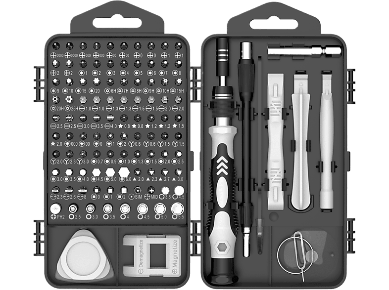 ISY ISD 1000 Kit de 117 Tournevis