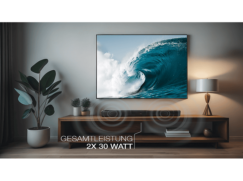 Peaq PEB 50 Soundbar, Schwarz — Foto 3 von 5