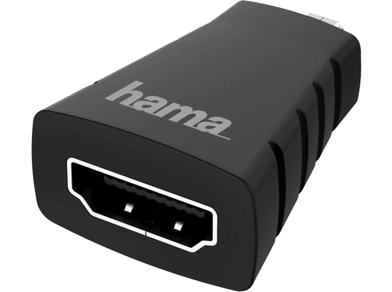 HAMA HM.200348 HDMI A Soket - D (Micro) 4K Adaptör Siyah