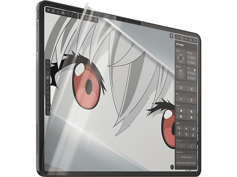 Panzerglass Schermbescherming Graphicpaper Uwf Clear Voor Apple Ipad Air 11