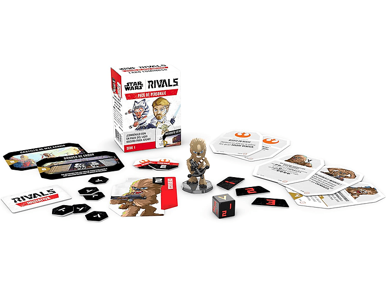 Pack Merchandising - Magicbox Funko Star Wars Rivals S1 Light Side Character