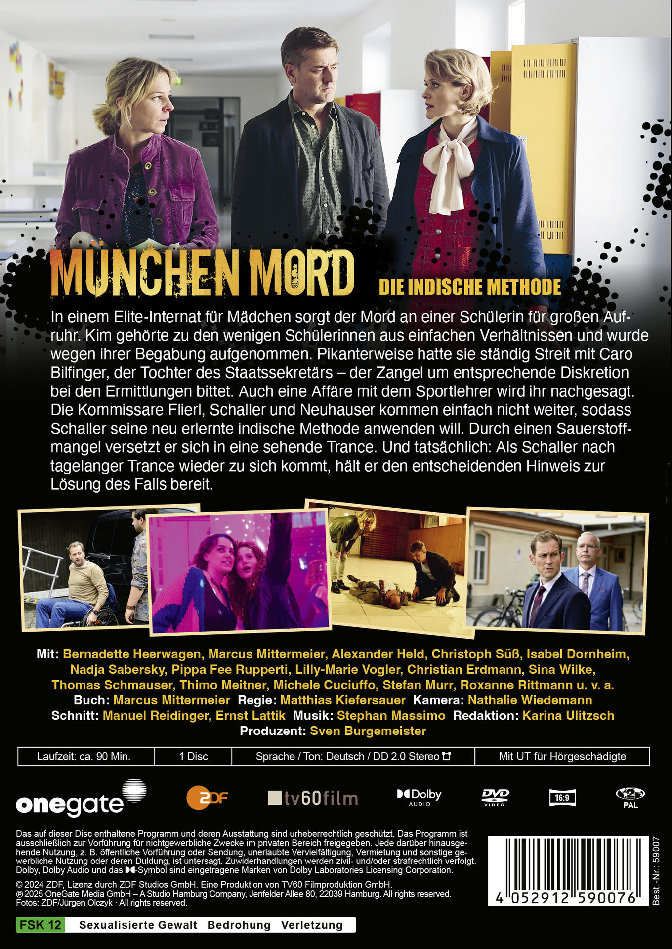 DVD-Hülle: Drei Personen mit einem Titel auf Deutsch.