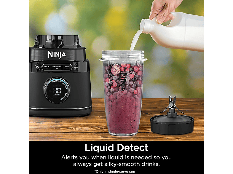 Ninja Detect Power Mixer Pro Standmixer (Schwarz, 1200 Watt, 2.1 l) — Foto 5 von 5