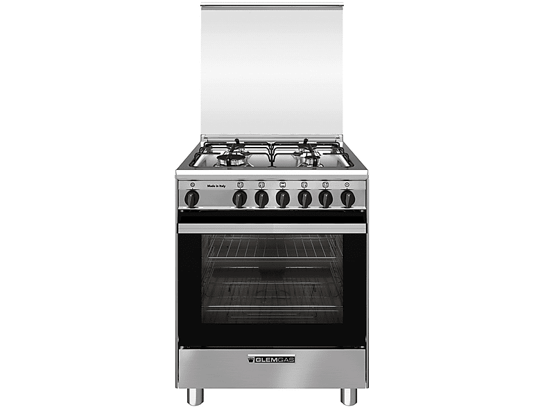 Glem Cucina Sa664Vi, Piano cottura a gas, zone 4, classe A