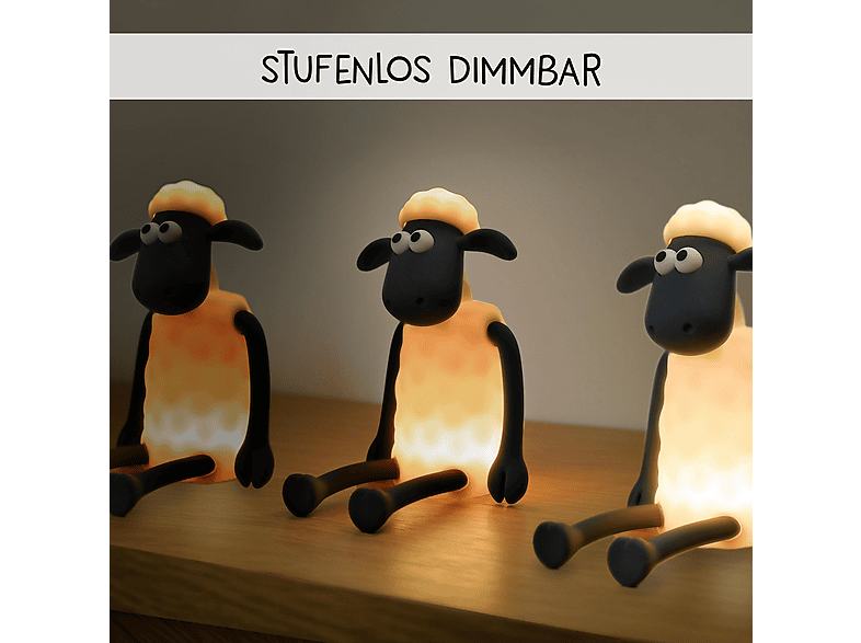 MEGALIGHT Shaun das Schaf Nachtlicht RGBW