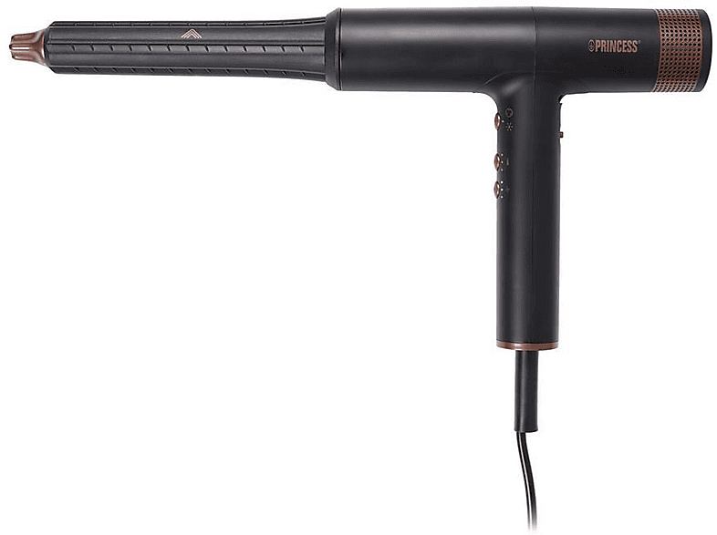 Princess 01.529205.01.001 Profi-Airstyler Haarföhn Schwarz (2000 Watt) — Foto 2 von 5