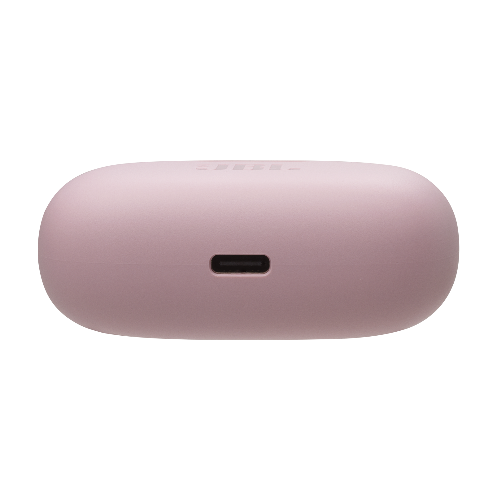 Pembe JBL kulaklık çantası ve USB bağlantı noktası.