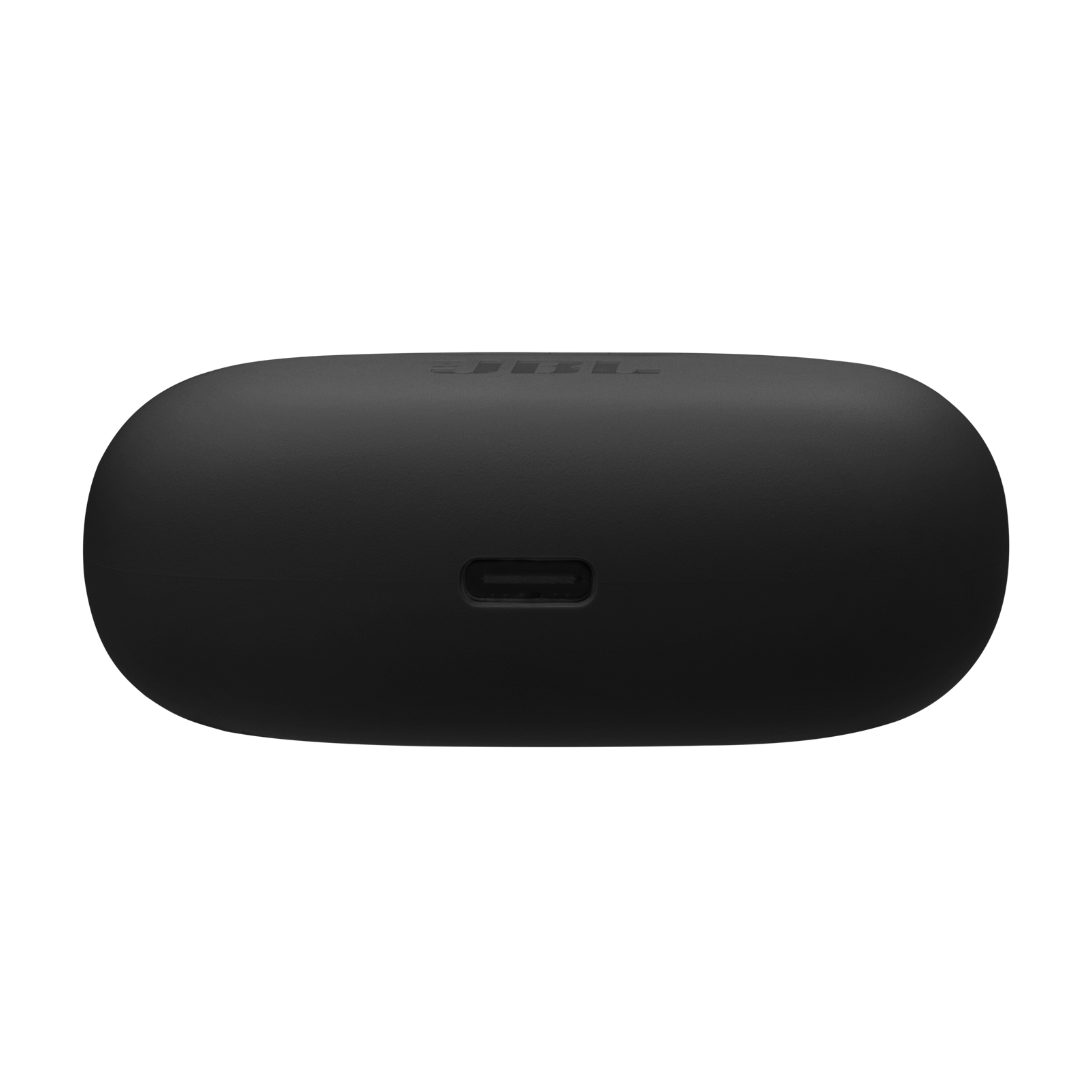 USB-C bağlantı noktasına sahip siyah bir kasa.